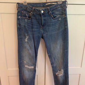 Womens Mid-rise Zara Jeans US8